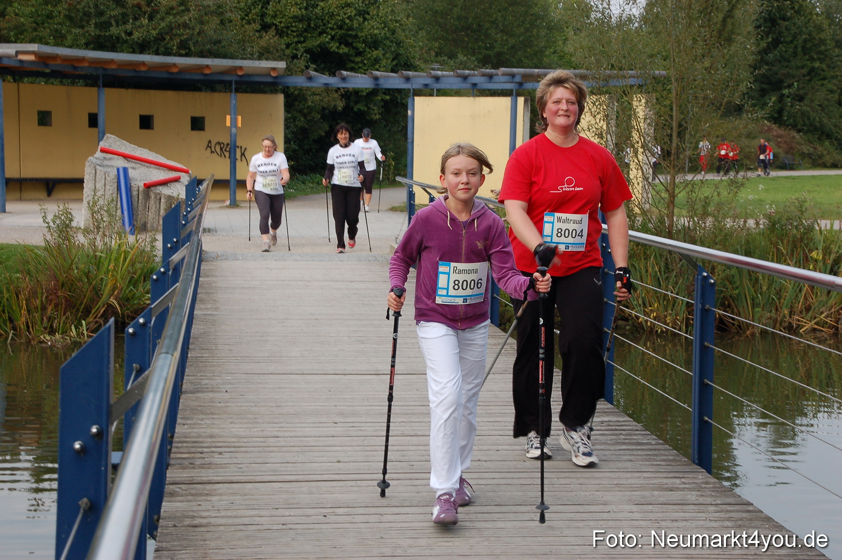 Nordic Walking Stadtlauf Neumarkt 180910 0081
